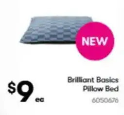 BIG W Brilliant basics pillow bed offer