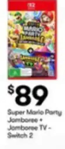 BIG W Super Mario Party Jamboree Jamboree TV- Switch 2 offer