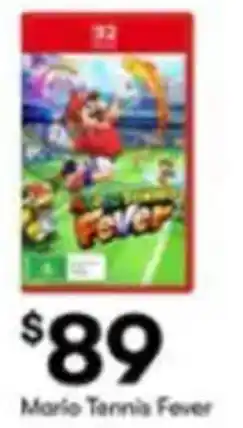 BIG W Mario Tennis Fever offer