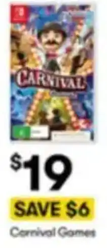 BIG W Carnival games offer