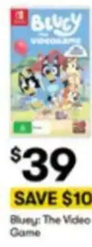 BIG W Bluey: The Video Game offer