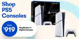 BIG W Playstation 5 digital console offer