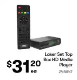 BIG W Laser set top box hd media player offer