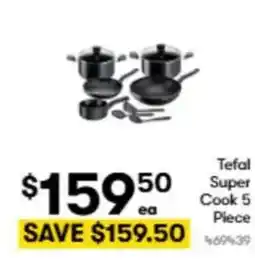 BIG W Tefal super cook 5 piece offer