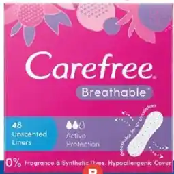 Foodland Carefree Breathable Liners 48 Pack offer