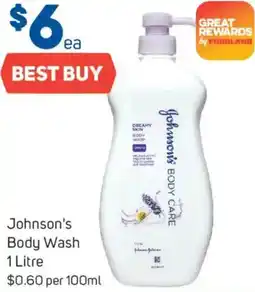 Foodland Johnson's Body Wash offer