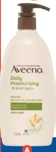 Foodland Aveeno Daily Moisturising Body Wash offer