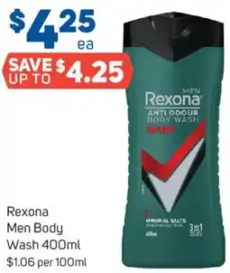 Foodland Rexona Men Body Wash offer