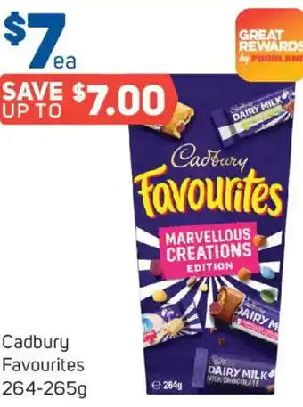 Foodland Cadbury Favourites offer