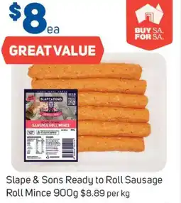 Foodland Slape & Sons Ready to Roll Sausage Roll Mince offer