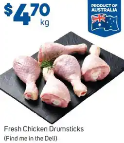 Foodland Fresh Chicken Drumsticks (Find me in the Deli) offer