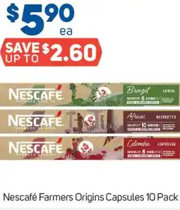 Foodland Nescafé Farmers Origins Capsules 10 Pack offer