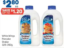 Foodland White Wings Pancake Shaker offer