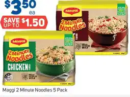 Foodland Maggi 2 minute noodles 5 pack offer