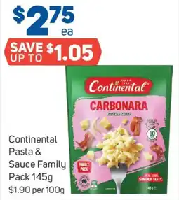Foodland Continental Pasta & Sauce Family Pack offer