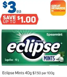 Foodland Eclipse mints offer