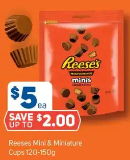 Foodland Reeses Mini & Miniature Cups offer