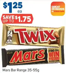 Foodland Mars Bar Range offer