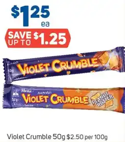 Foodland Violet Crumble offer