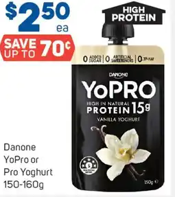 Foodland Danone yopro or pro yoghurt offer