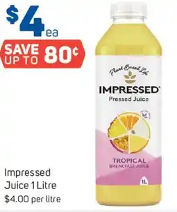 Foodland Impressed Juice offer