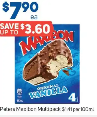 Foodland Peters maxibon multipack offer