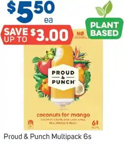 Foodland Proud & punch multipack 6s offer