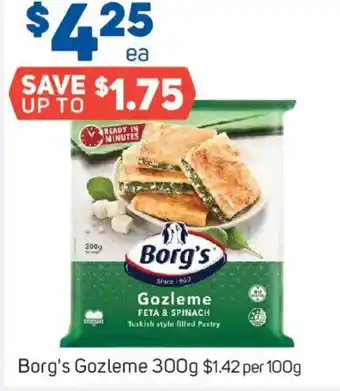 Foodland Borg's gozleme offer