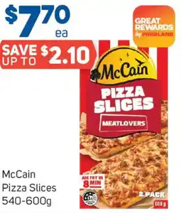 Foodland Mccain pizza slices offer