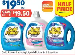 Foodland Cold power laundry liquid offer