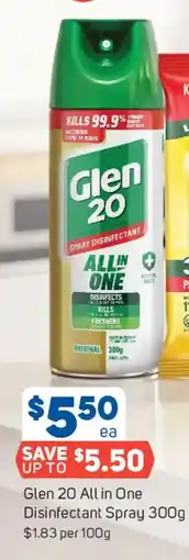 Foodland Glen 20 all in one disinfectant spray offer