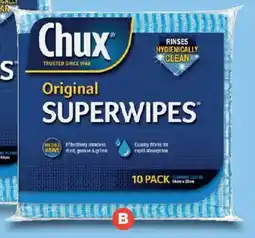 Foodland Chux original superwipes offer