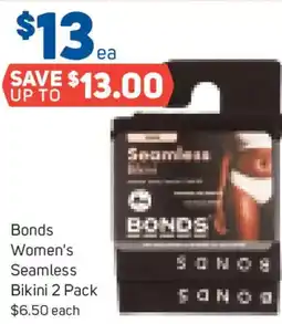 Foodland Bonds women's seamless bikini 2 pack offer