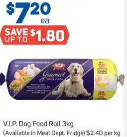 Foodland V.I.P. Dog Food Roll offer