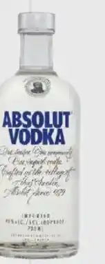 Foodland Absolut vodka offer