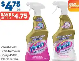Foodland Vanish Gold Stain Remover offer
