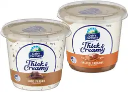 IGA Dairy Farmers Thick & Creamy Yoghurt Selected Varieties offer