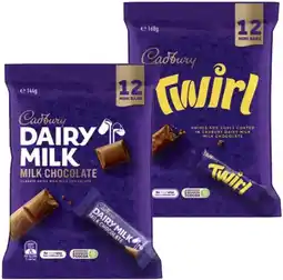 IGA Cadbury Sharepacks Selected Varieties offer