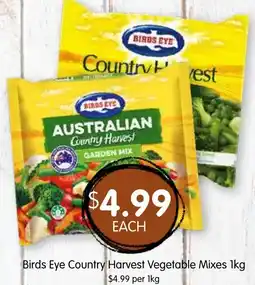 Spudshed Birds eye country harvest vegetable mixes offer