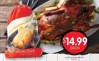Spudshed Luv A Duck Whole Frozen #19 offer