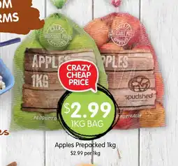 Spudshed Apples prepacked offer