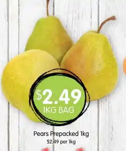 Spudshed Pears prepacked offer
