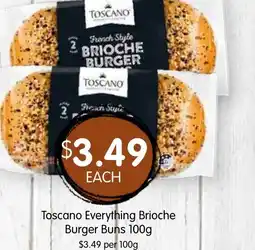 Spudshed Toscano everything brioche burger buns offer