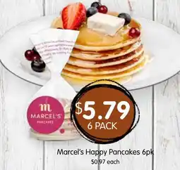 Spudshed Marcel's happy pancakes 6pk offer