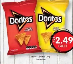 Spudshed Doritos Varieties offer