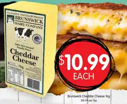 Spudshed Brunswick cheddar cheese offer