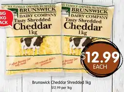 Spudshed Brunswick cheddar shredded offer