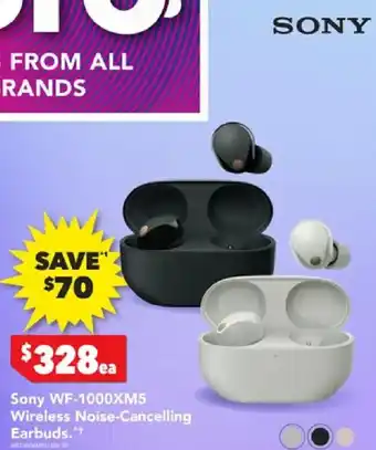 Sony wf-1000xm5 wireless noise-cancelling earbuds