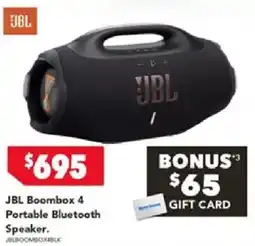Harvey Norman Jbl boombox 4 portable bluetooth speaker offer