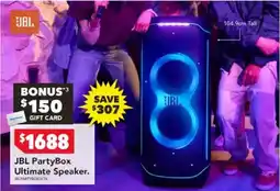 Harvey Norman Jbl partybox ultimate speaker offer